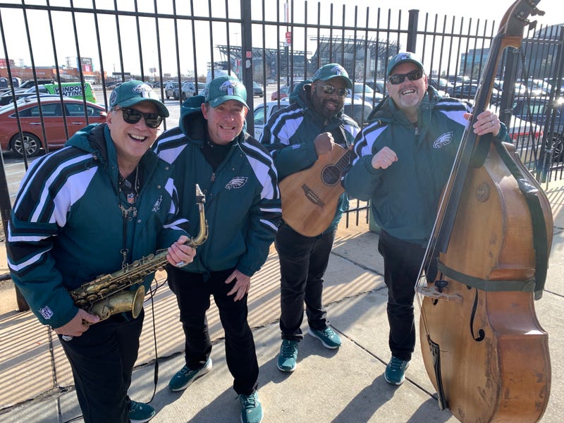 From left: Brian Saunders, Bob Mansure, Elliot Garland and Jim Rivell.