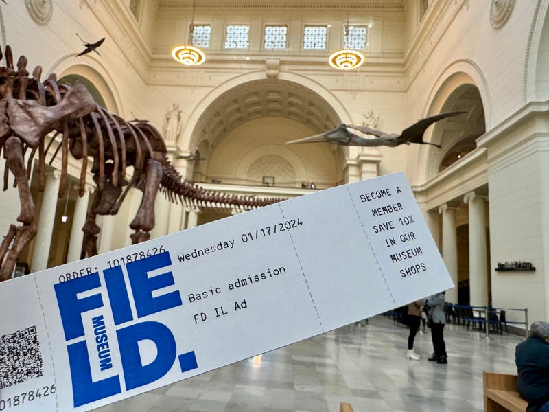 The Field Museum announced that it will offer free admission every Wednesday for Illinois residents.