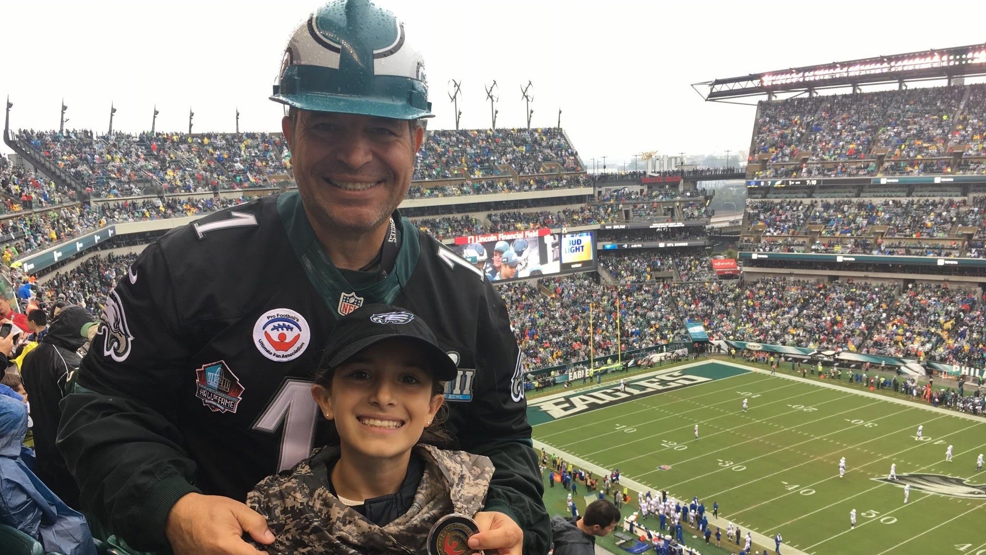 From his first ‘boo!’ to teaching his son ‘Dallas sucks!’: Kenny Justice is one of Philly’s biggest sports fans
