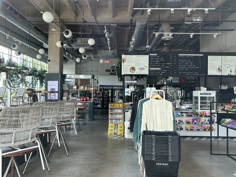 inside of foxtrot