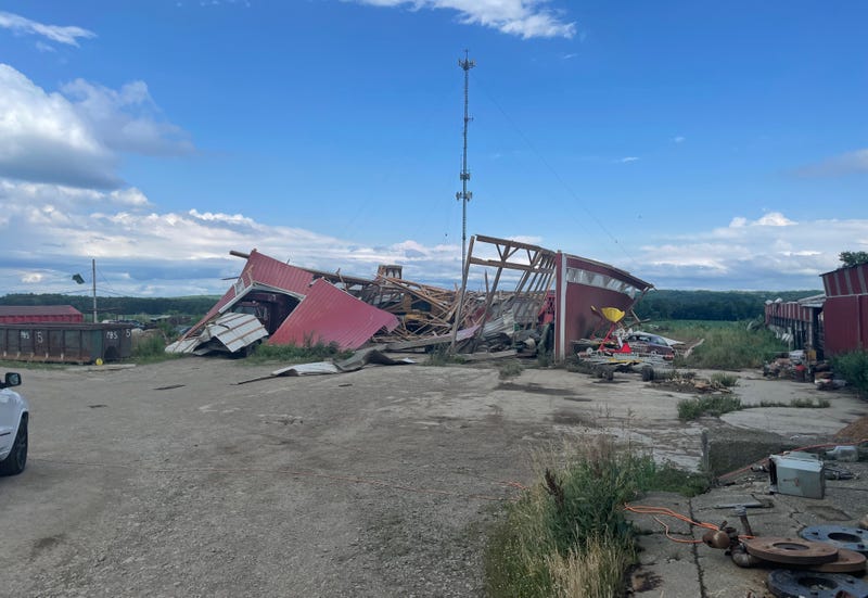 Eden tornado damage