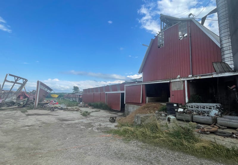 Eden tornado damage