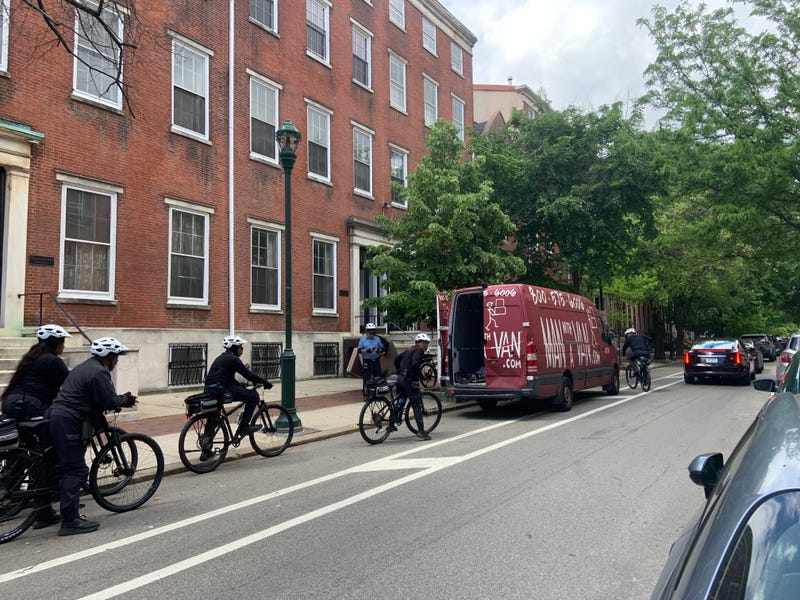 Blocking bike lanes creates dangerous situations for bicyclists and drivers.