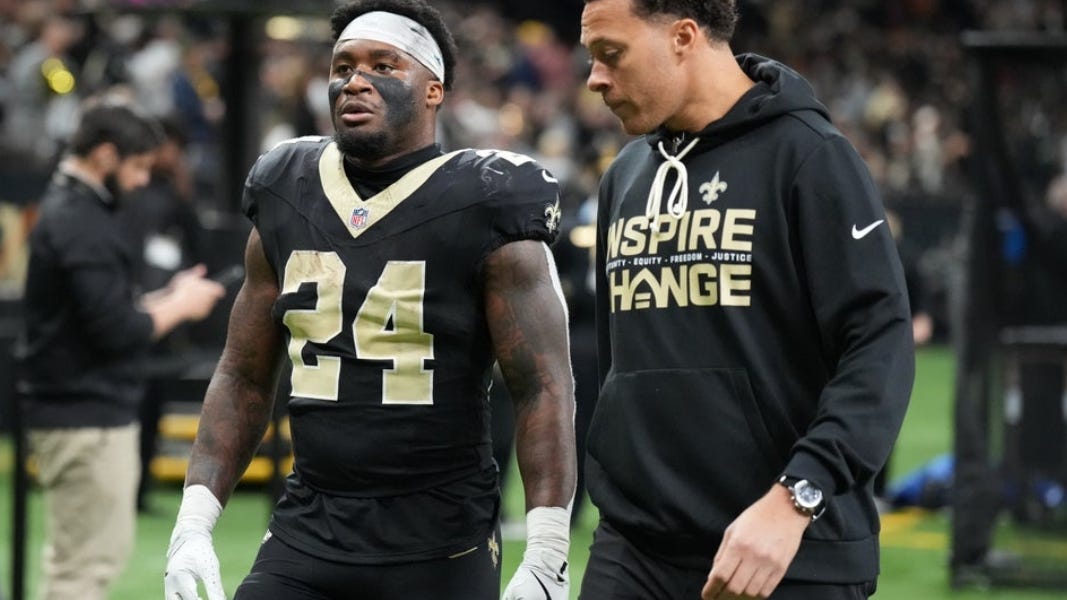 Saints rookie RB Devin Neal lands on IR, season over
