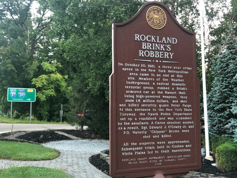 1981 Brink's robbery memorial