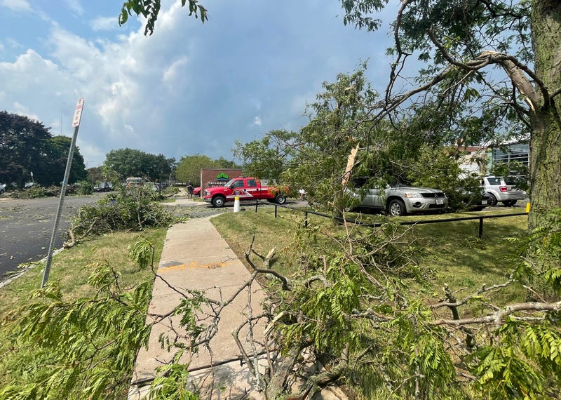 Buffalo tornado damage