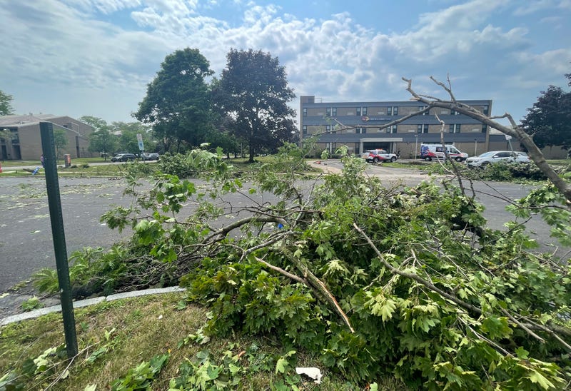 Buffalo tornado damage