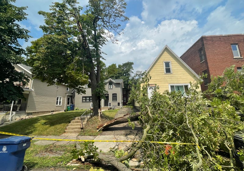 Buffalo tornado damage