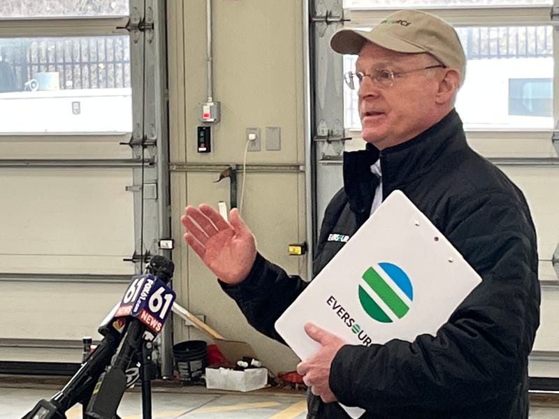 Eversource President of Connecticut Electric Operations Steve Sullivan, in Hartford, 3/13/23