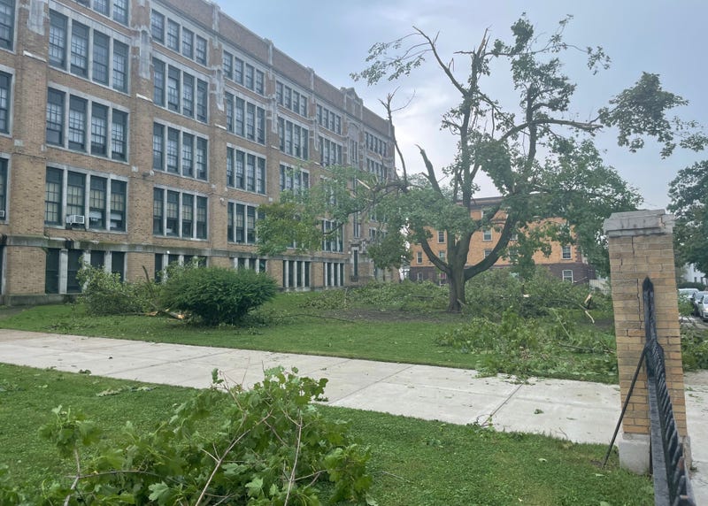Buffalo tornado damage