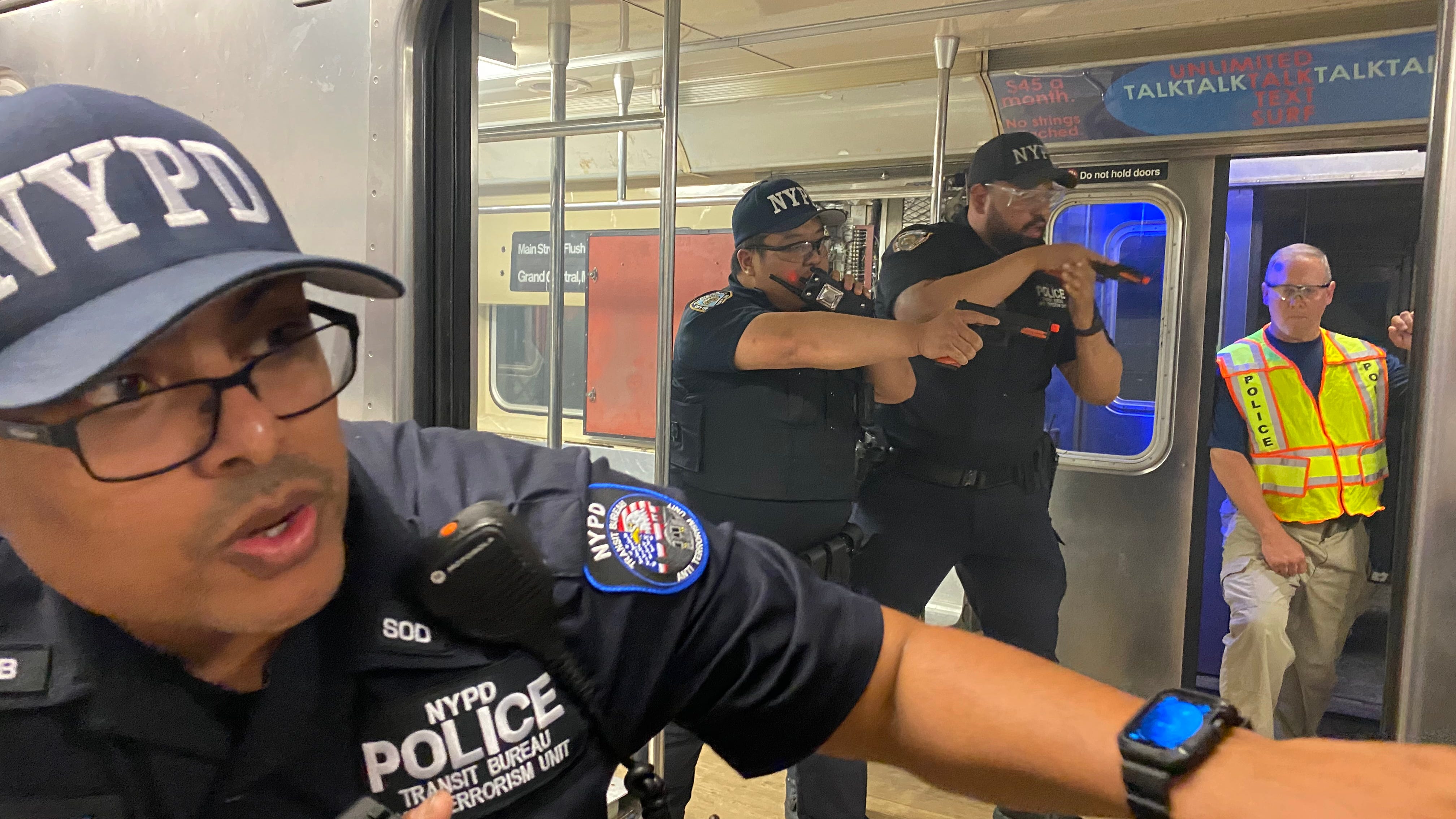 NYPD runs subway terror drill after Brooklyn mass shooting
