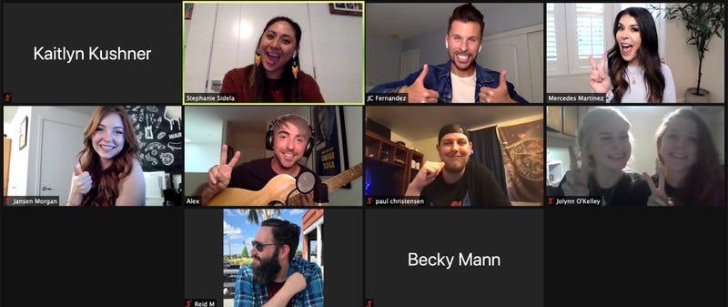 Mercedes in the Morning Zoom Room Spotlight with Alex from All Time Low