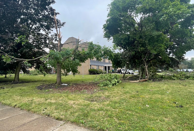 Buffalo tornado damage
