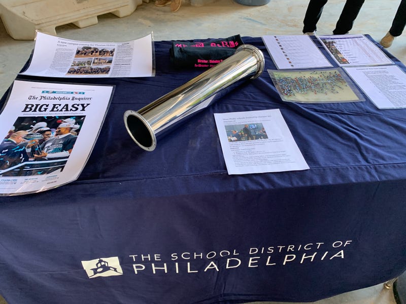 Holme Elementary School time capsule