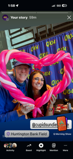 Alyssa at Cupids Undie Run