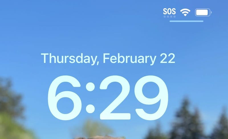 For iPhone users, Apple said their phones can still make emergency calls if “SOS” or “SOS only” can be seen in the upper right status bar next to the battery life indicator.