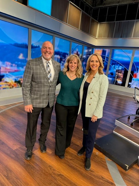 Kristine Sorensen KDKA TV WBZZ 100.7 STAR Bubba Show