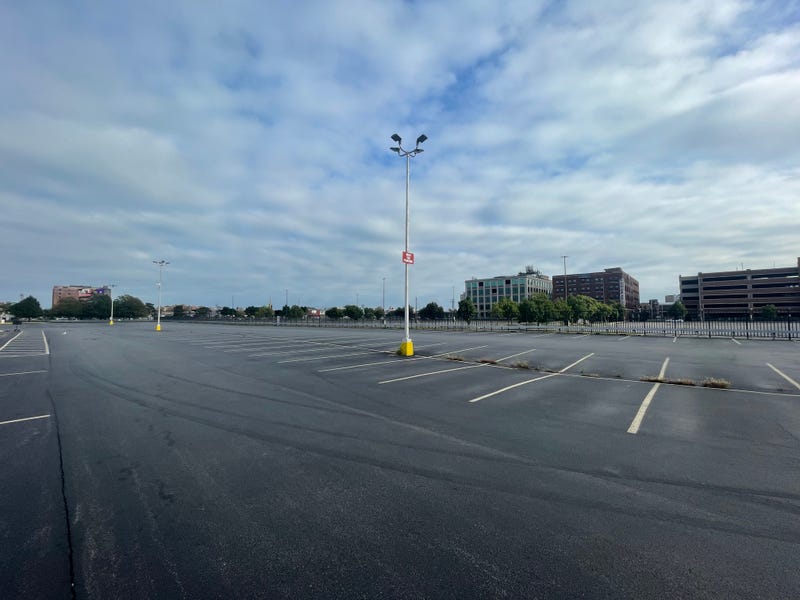 The Buffalo News parking lot
