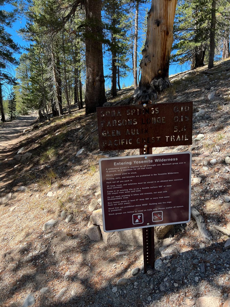 Kyle Pierce hopes to be past Yosemite by the time the snowpack thaws.