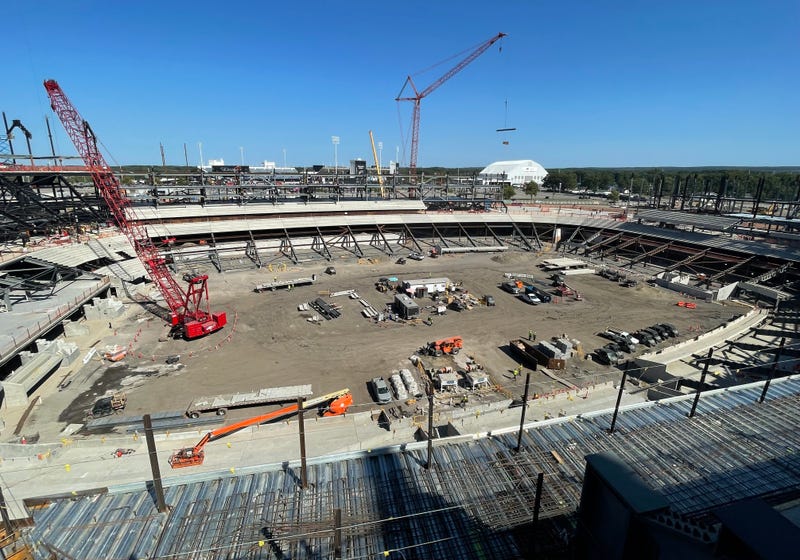 Highmark Stadium construction