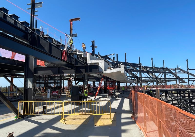 Highmark Stadium construction
