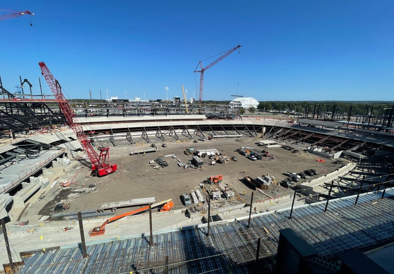 Highmark Stadium construction