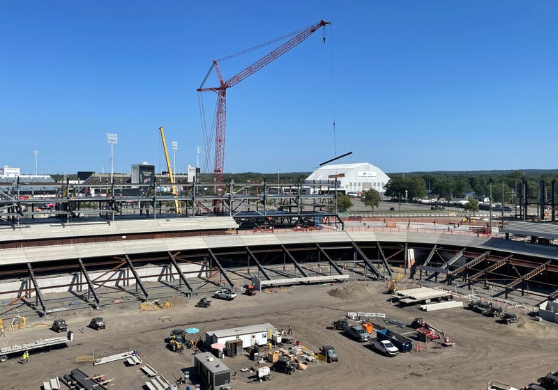 Highmark Stadium construction