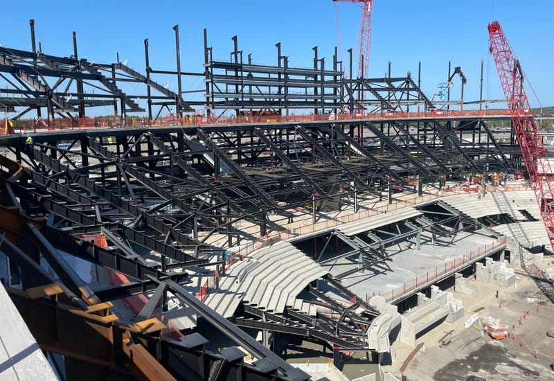 Highmark Stadium construction