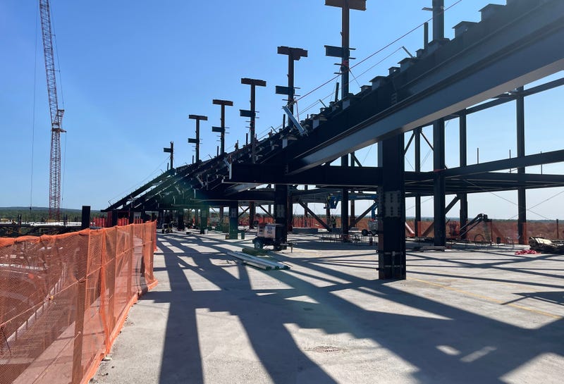 Highmark Stadium construction