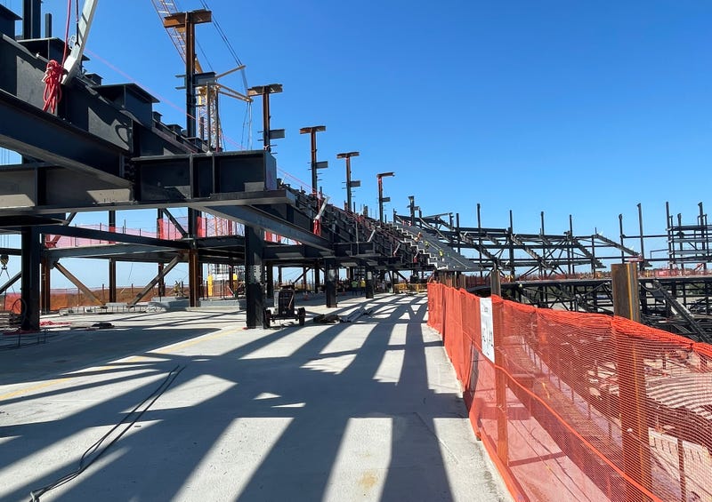 Highmark Stadium construction