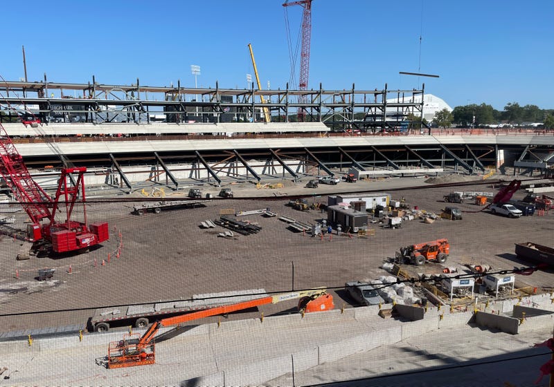 Highmark Stadium construction