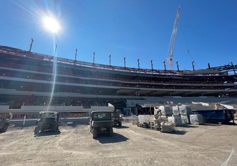 Highmark Stadium construction