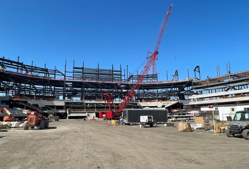 Highmark Stadium construction
