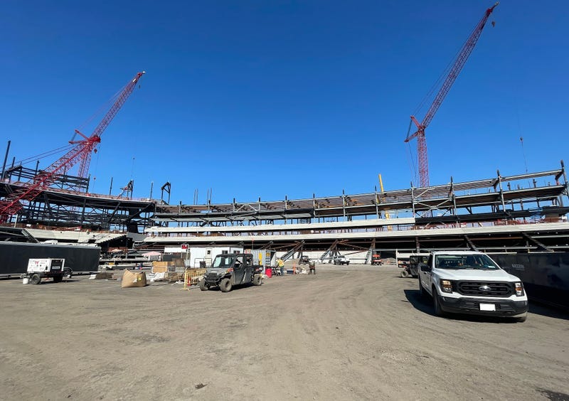 Highmark Stadium construction