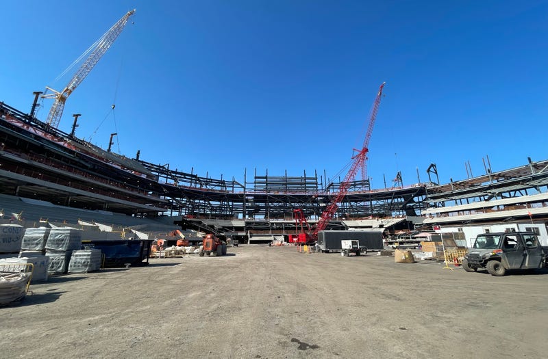 Highmark Stadium construction