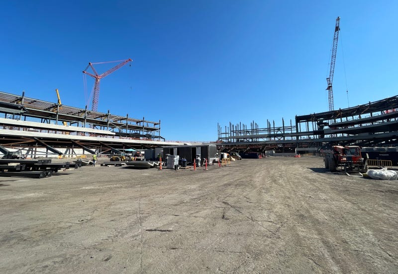 Highmark Stadium construction