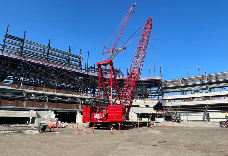 Highmark Stadium construction