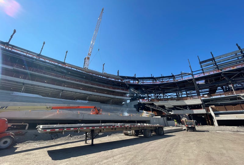 Highmark Stadium construction