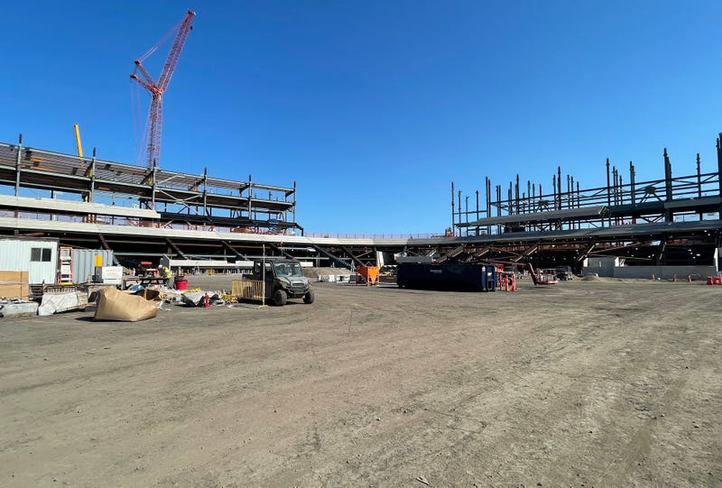 Highmark Stadium construction