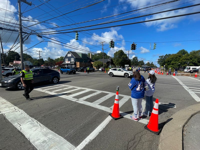 Bills game day traffic