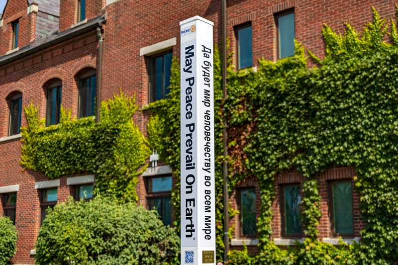 New Peace Pole