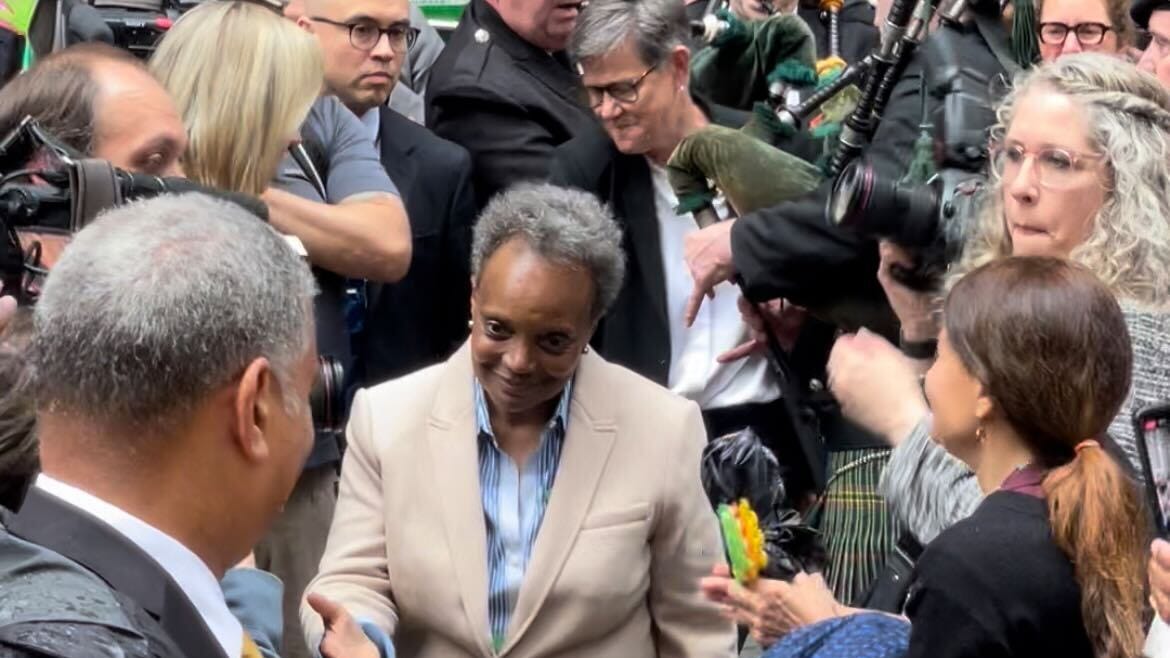  ‘I’ll miss her’: Lori Lightfoot exits City Hall one last time as Chicago mayor