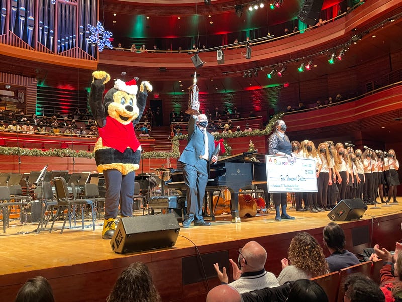 Chestnut Ridge Middle School Performs at the Kimmel Center on December 8, 2021