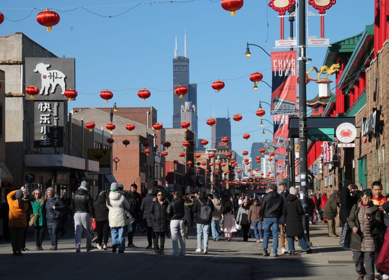 Thousands came out on Sunday for Chinatown's annual Lunar New Year Celebration, which welcomed the Year of the Dragon to Chicago.
