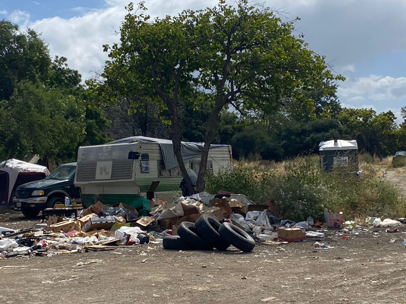 San Jose is hoping to push back the deadline to finish clearing a massive homeless encampment south of the city’s airport.