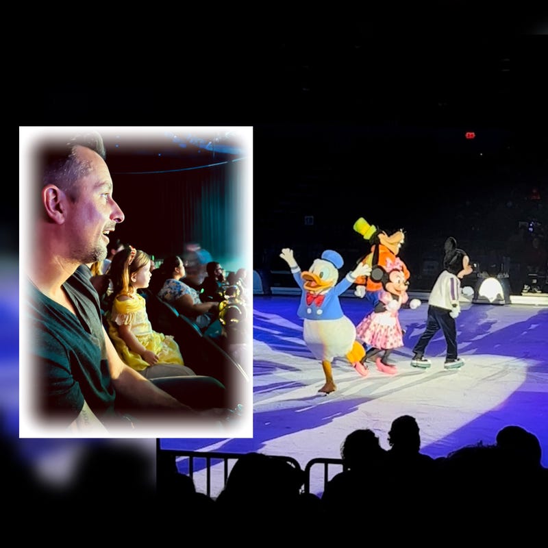 David at Disney on Ice at the Long Beach Arena