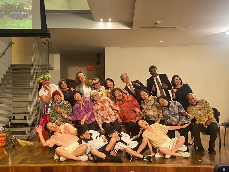 The "Tunes from the Islands" AAPI event included a special performance, "The Chants of Motherland Sagas," by a Taiwanese theater group from the country's Hengchun Peninsula.