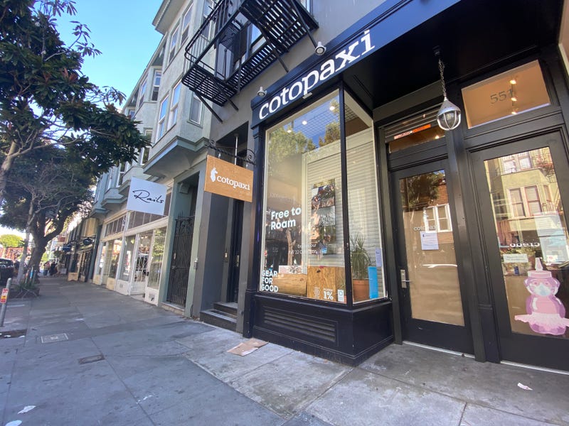 The founder and CEO of the outdoor clothing store Cotopaxi has decided to temporarily close a San Francisco location after being repeatedly hit by organized theft.