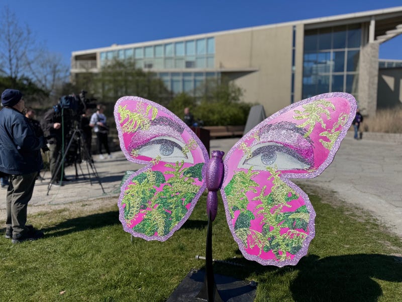 butterfly sculpture