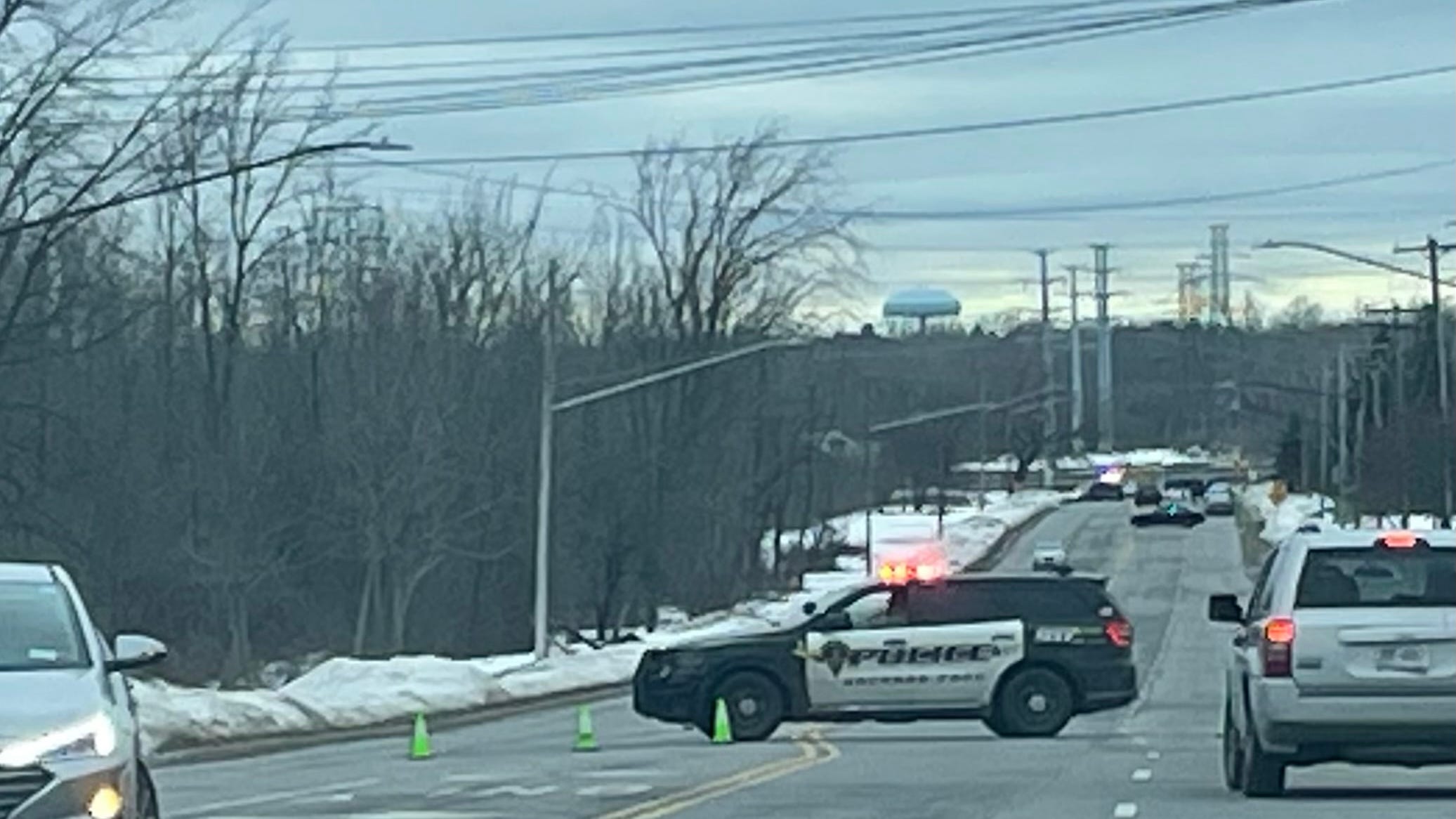 Update: Woman fatally shot by Hamburg officer involved in earlier stabbing in van on I-90